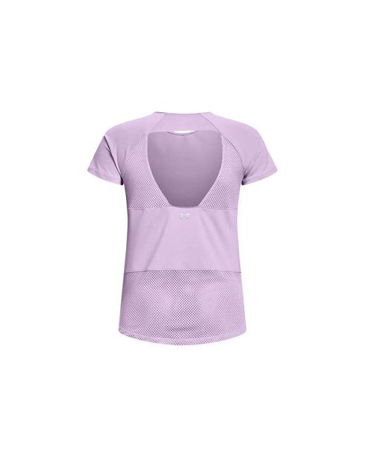 Under Armour Purple (Wmns) Breathelux Tee 'Light'