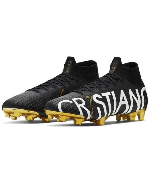 Nike Black Mercurial Superfly 6 Elite Cr7 Fg Vivid' for men