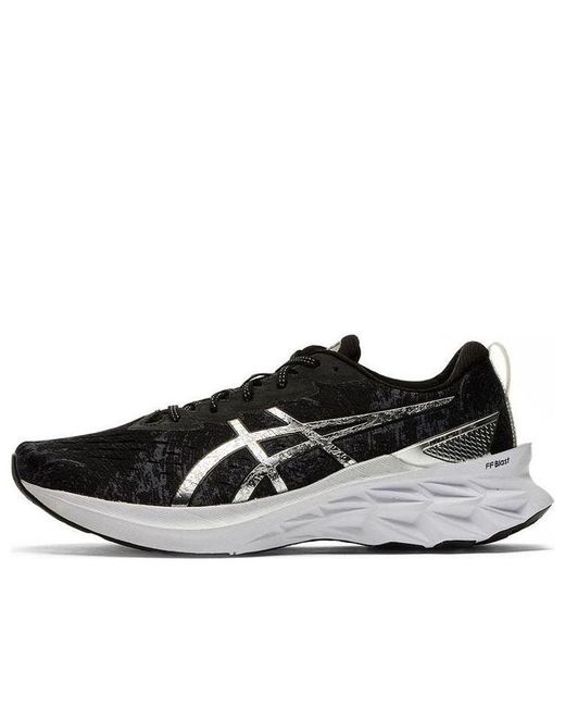Asics Black Novablast 2 Platinum 'Carrier Pure' for men