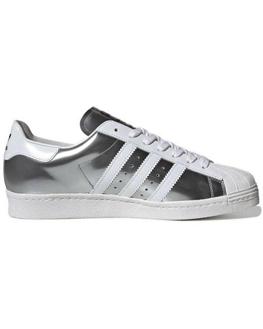 Adidas Gray Superstar X Prada Shoes for men