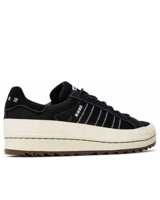 Adidas Black X Clot X Neighborhood Superstar 'Carbon' for men
