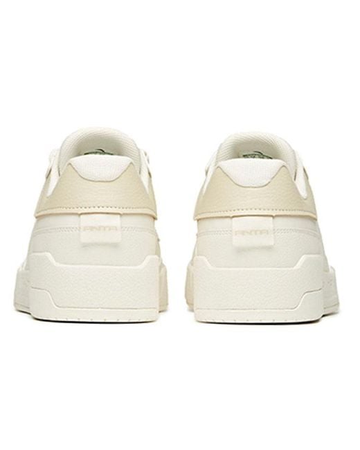 Anta White Skateboarding Shoes for men
