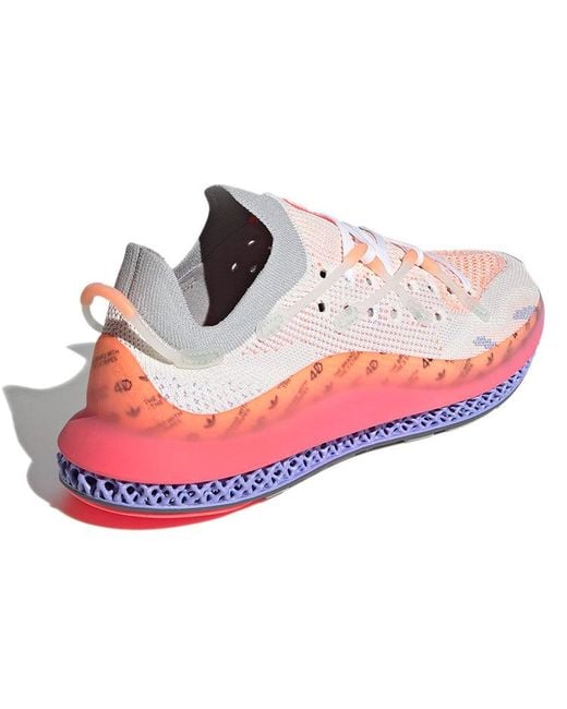 Adidas Pink 4D Fusio 'Sunset' for men