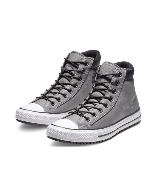 Converse Black Chuck Taylor All Star Pc Leather High Top Boot for men