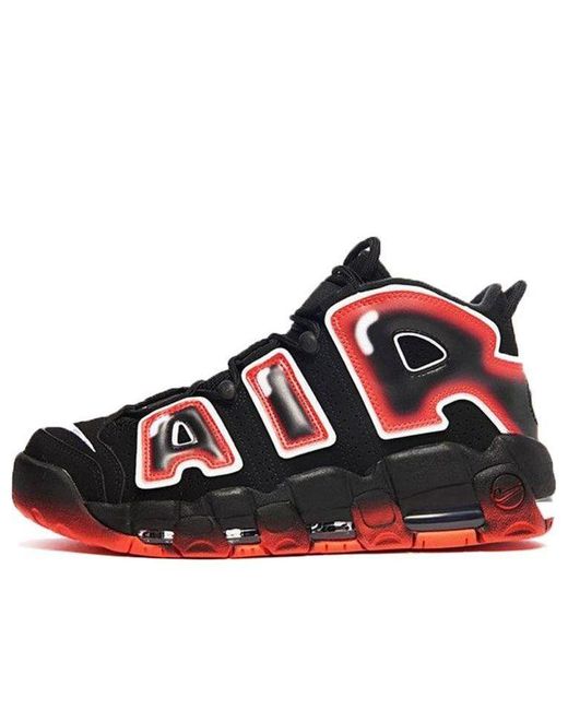 Nike Red Air More Uptempo 96 'Laser Crimson' for men