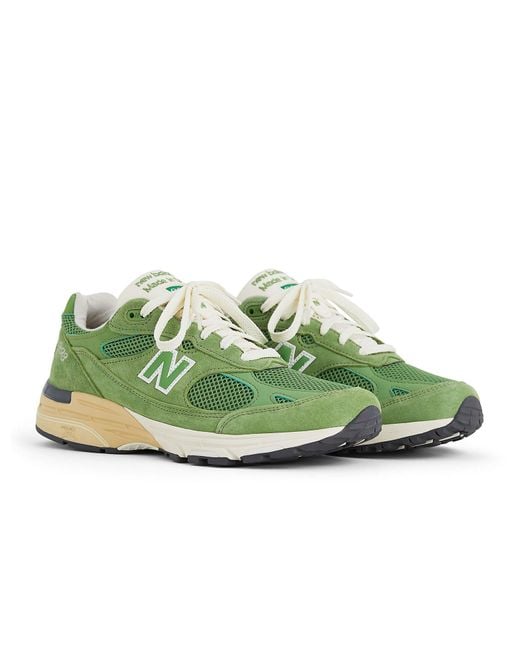 New Balance Green 993 Sneakers for men