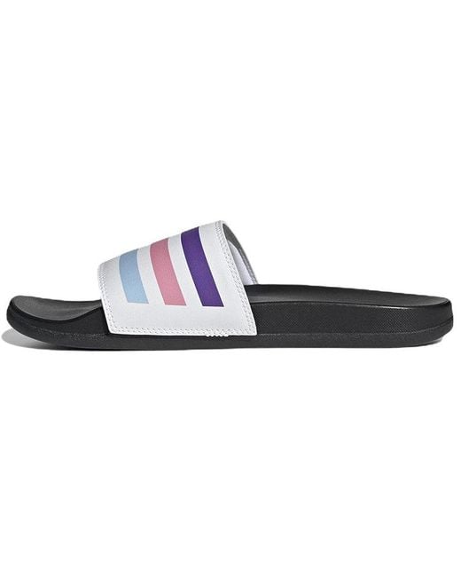 Adidas Blue Adilette Comfort Sandals for men