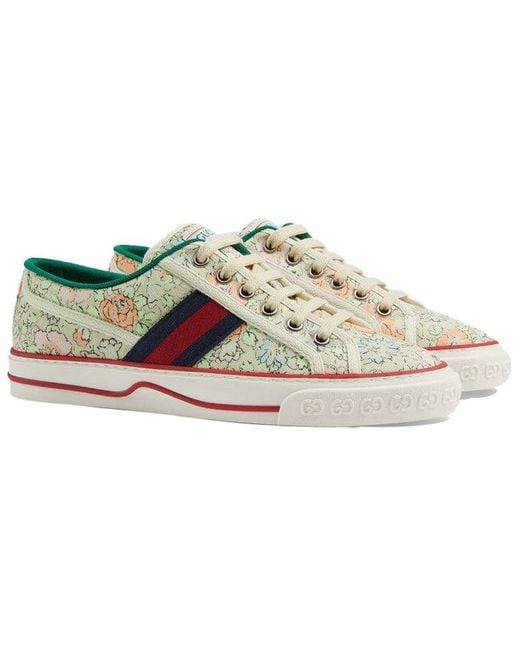 Gucci Black (Wmns) Liberty Of London X Tennis 1977 'Floral