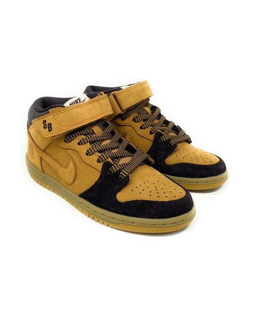 Nike Brown Sb Dunk Mid Pro 'Lewis Marnell' for men