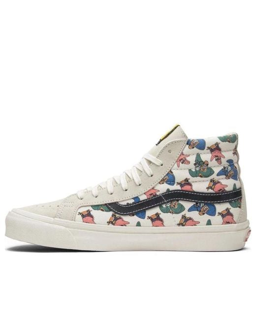 Vans Blue Og Sk8-Hi Lx 'Spongebob' for men