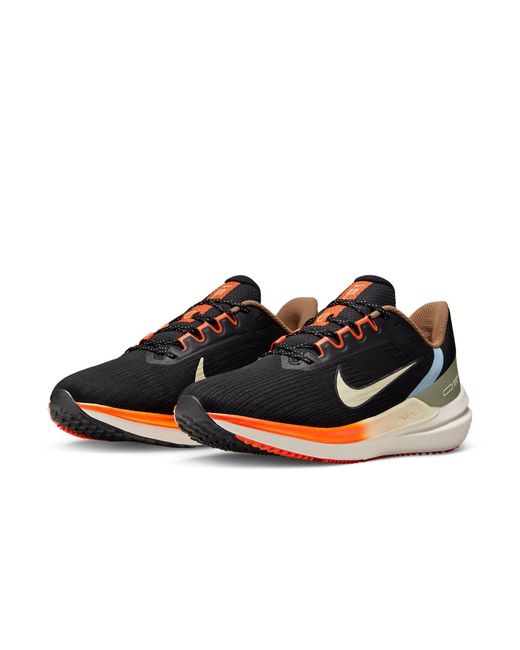 Nike Black Air Zoom Winflo 9 Coconut Milk' for men