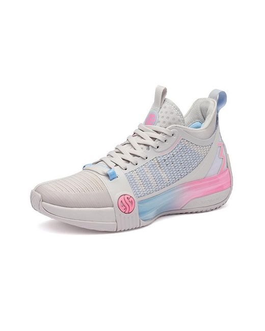 361 Degrees Gray Aaron Gordon X Zen 3 Mod 'Evening Cloud' for men