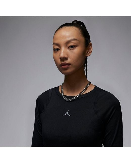 Nike Black (Wmns) Long Sleeve Base Layer
