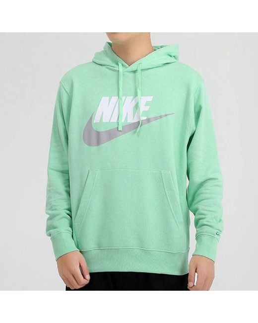 Nike Green Sportswear Logo Printing for men