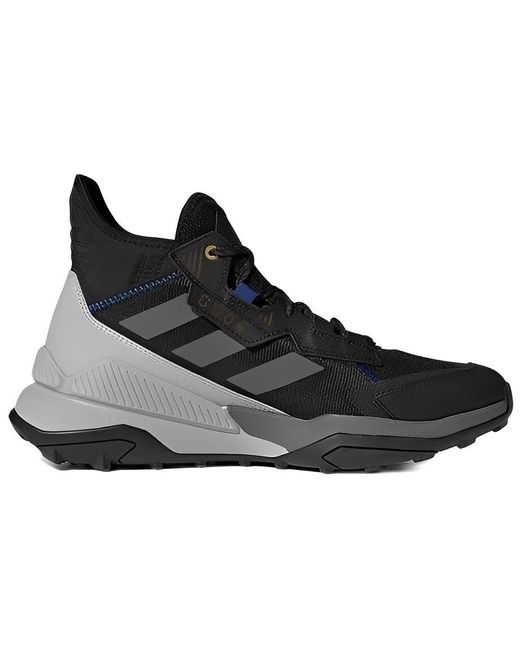 Adidas Black Terrex Hyperblue Mid for men