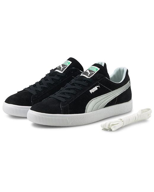 PUMA Black Suede Vintage Made for men