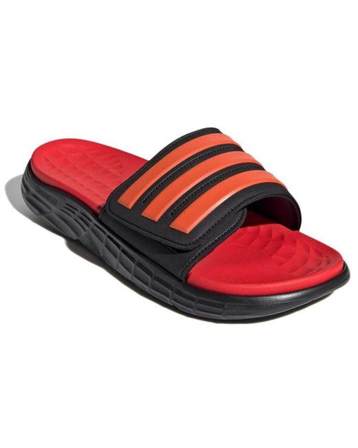 Adidas Red Duramo Sl Slide Solar' for men
