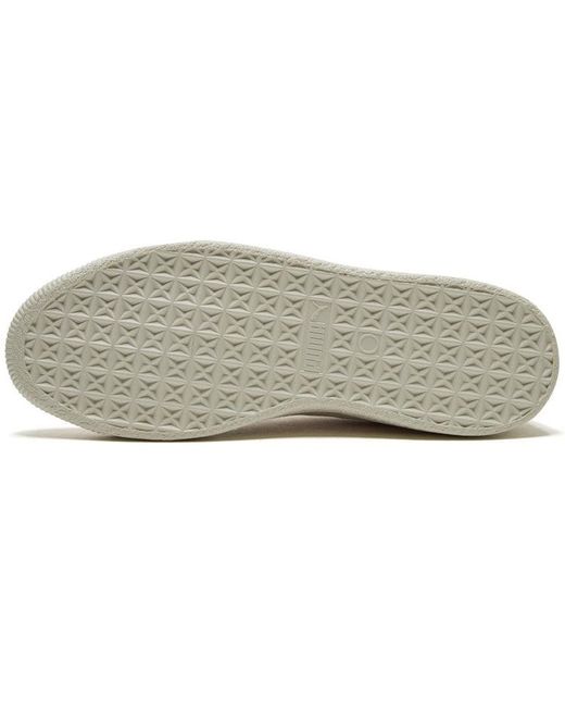 PUMA White Suede Trim Prm Smoke for men