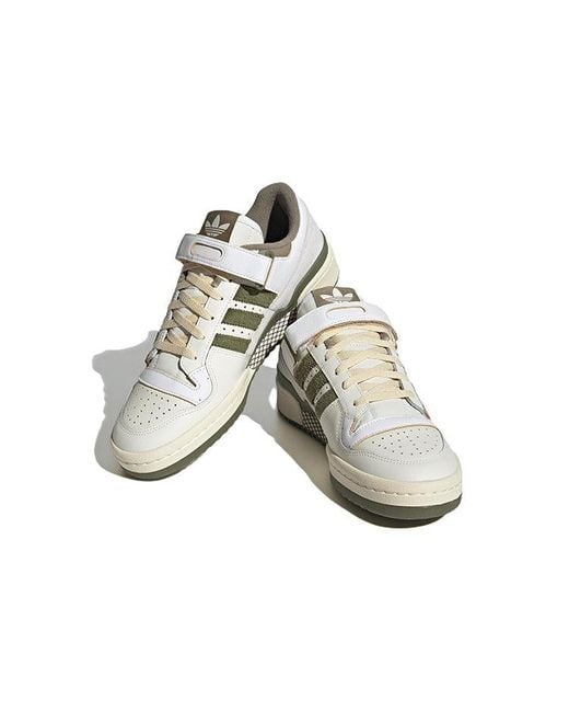 Adidas White Originals Forum 84 Low for men