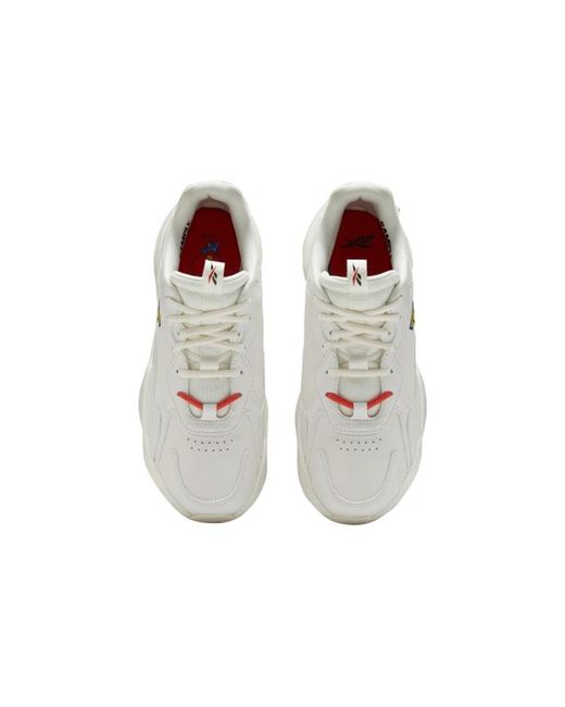 Reebok White Royal Turbo Impulse Cln Sneakers