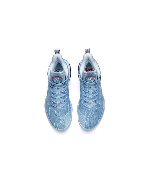 Anta Blue Klay Thompson High 'Canvas Nitrogen Tech' for men