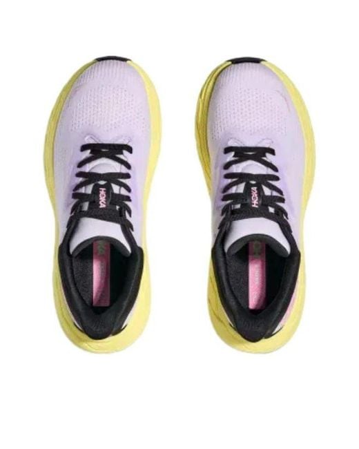 Hoka One One Blue (Wmns) Arahi 7 Wide 'Starlight Glow Yuzu'