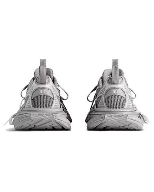 Balenciaga Gray 3Xl Reflective Sneakers Mesh And Polyurethane' for men
