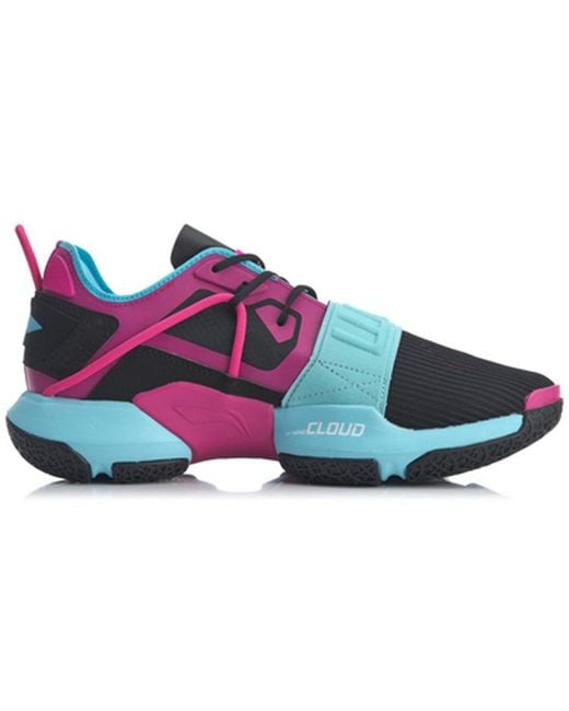 Li-ning Blue Wowtr Courtside Rose' for men