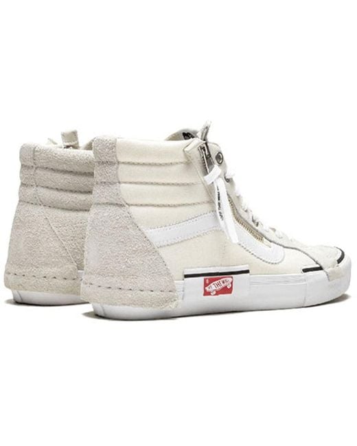 Vans White Sk8-Hi Cap Lx 'Marshmallow' for men
