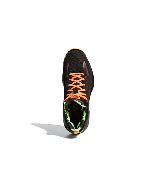Adidas Black D Rose 'Signal Coral' for men