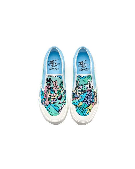 Li-ning Blue (Wmns) X Steven Harrington Boogie Shoes Multi'