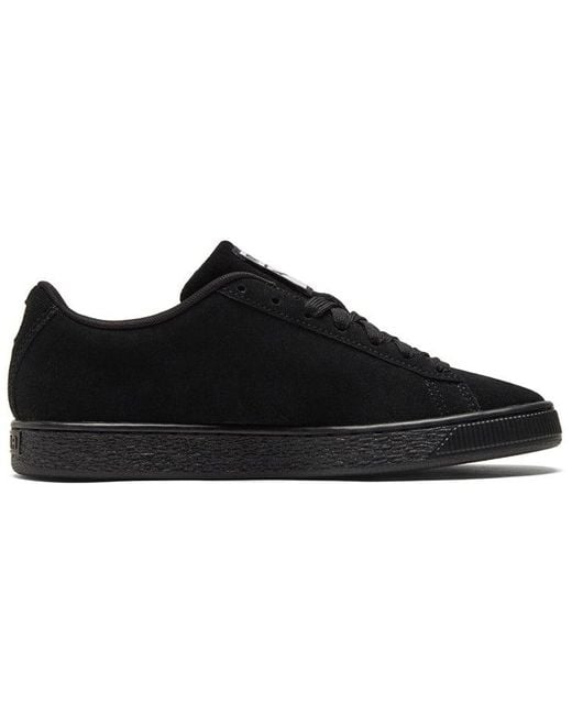 PUMA Black Suede 'Spraycan for men