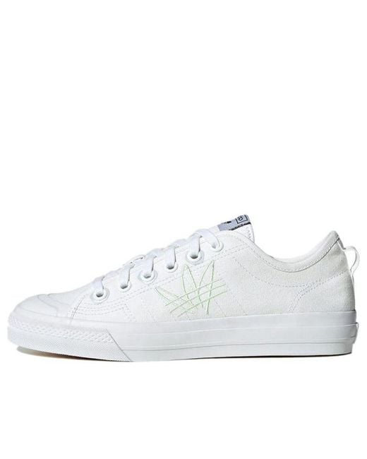 Adidas White Nizza Rf for men