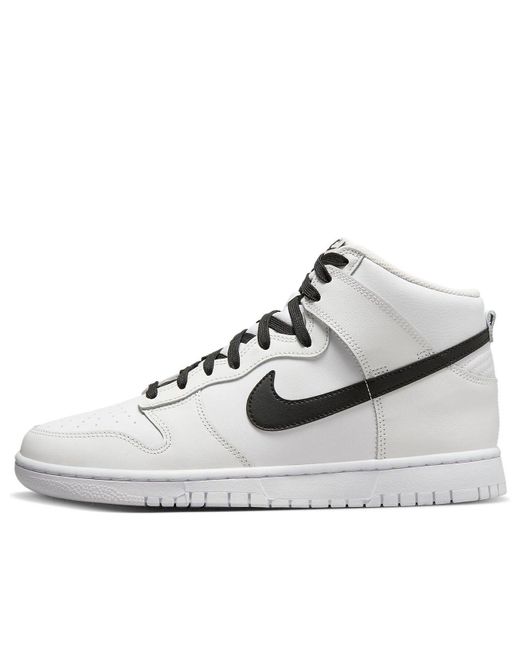 Nike White Dunk High 'Reverse Panda' for men