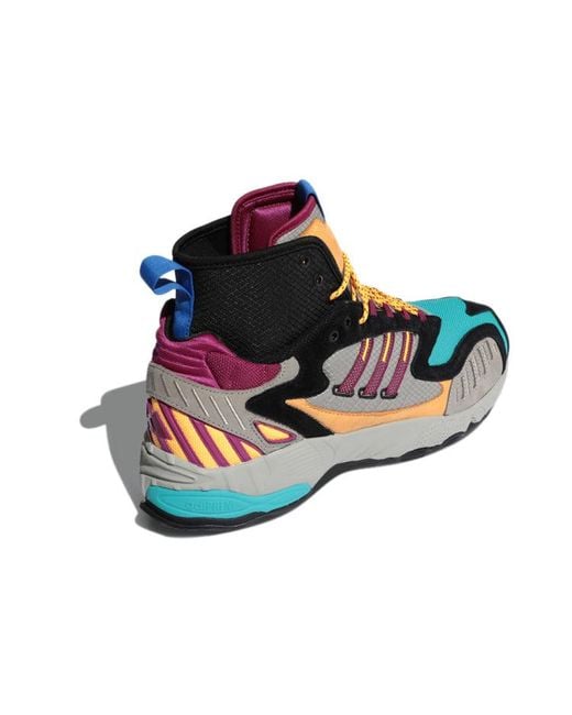Adidas Blue Originals Torsion Trdc Mid 'Power Berry' for men