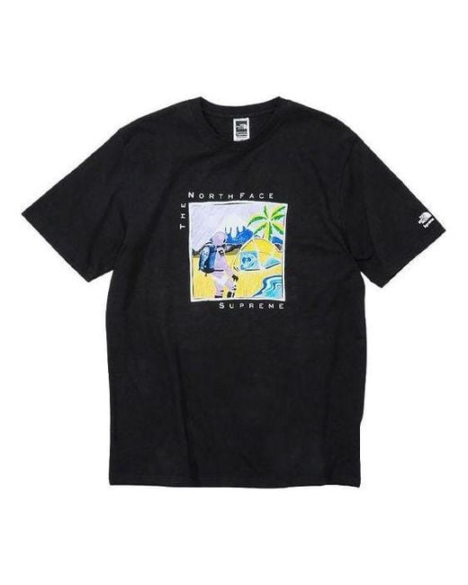 Supreme Black Ss22 Week 5 X The North Face Sketch S for men