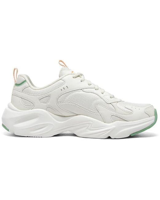 Skechers White (Wmns) Casual Sport Shoes