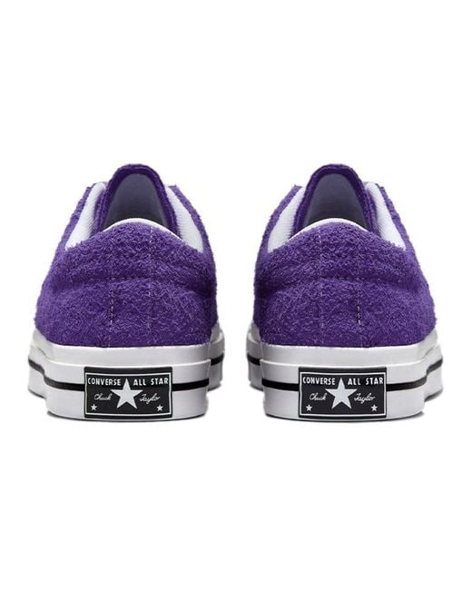 Converse Purple One Star Low 'Court' for men