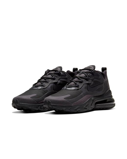 Nike Black Air Max 270 React Oil' for men
