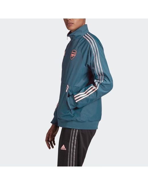 Adidas Blue Arsenal Soccer/Football Sports Jacket for men
