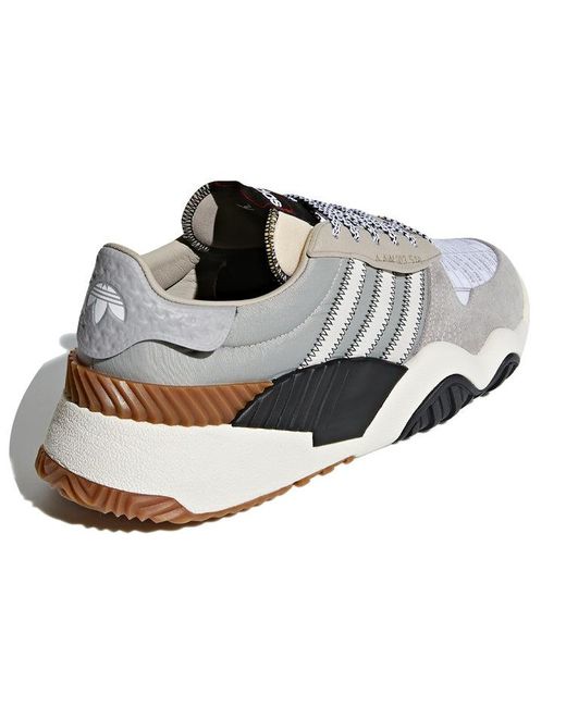 Adidas Gray Alexander Wang X Turnout Trainer 'Core' for men
