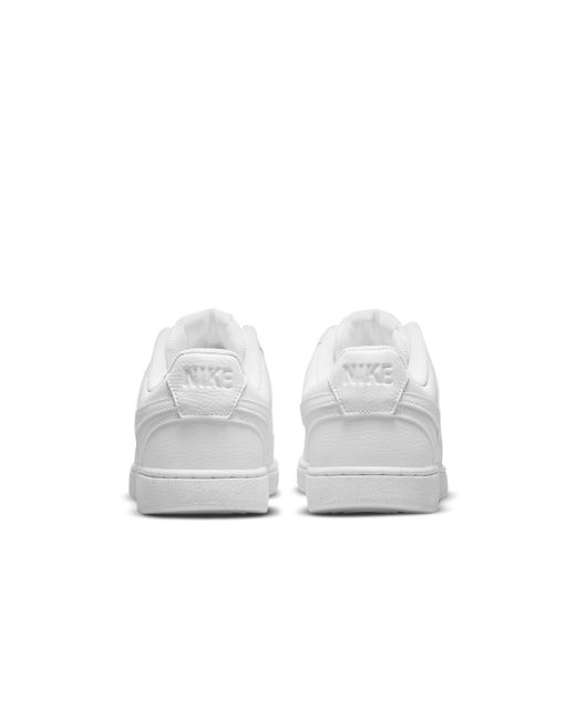 Nike White Court Vision Low Next Nature Shoes for men