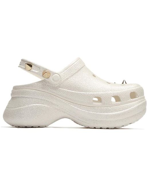 CROCSTM White (Wmns) Outdoor Beach Sports Slippers