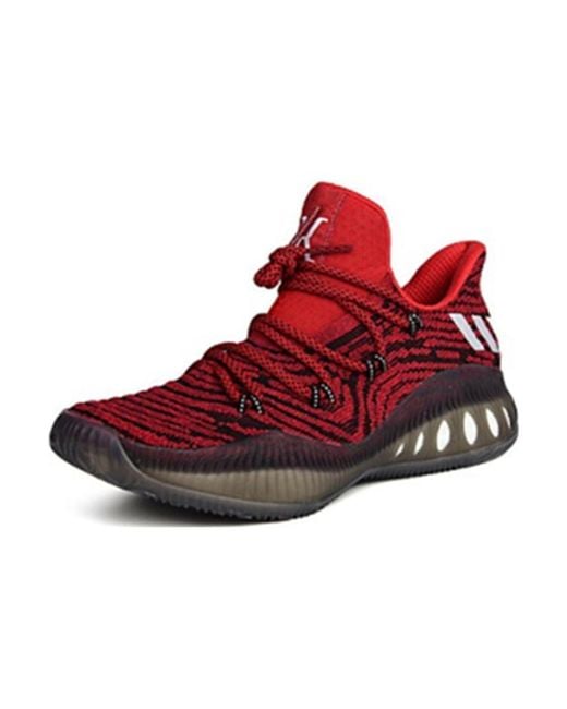Adidas Red Crazy Explosive Low Primeknit for men