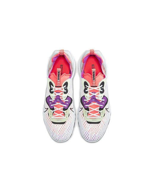 Nike White React Vision 'Barely Volt' for men