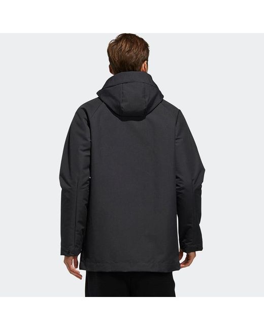 Adidas Blue Loose Casual Jacket for men