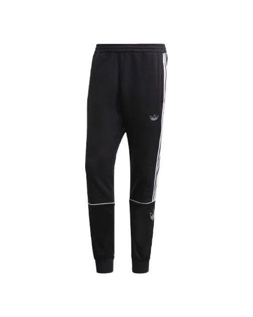 Adidas Black Originals Outline Sp Ft Sports Pants for men