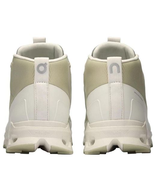 On Shoes White Cloudroam Waterproof 'Chalk Ice' for men