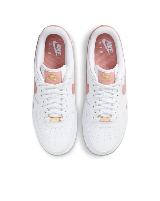 Nike White (Wmns) Air Force 1 '07 Essential Rust'