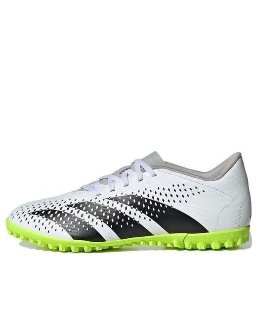 Adidas White Predator Accuracy.4 Tf Solar' for men